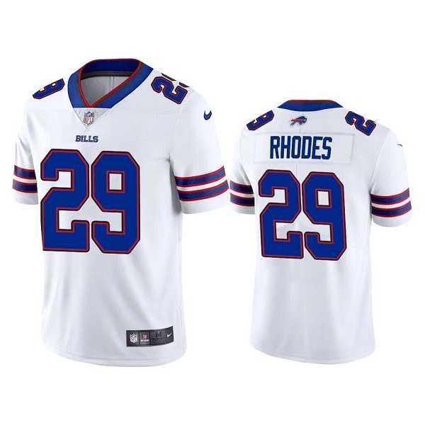 Men & Women & Youth Buffalo Bills #29 Xavier Rhodes White Vapor Untouchable Limited Stitched Jersey->buffalo bills->NFL Jersey